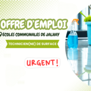 Offre d'emploi : Technicien(ne) de surface à Jalhay