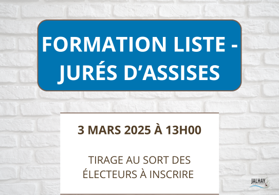 Liste préparatoire des électeurs - jurés d'assises